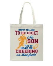 Don't Tell Me To Be Quiet Tote Bag thumbnail