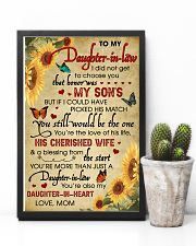 Daughter-In-Law Sunflower U Still Would Be The One 11x17 Poster lifestyle-poster-8
