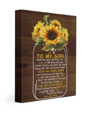 You Are My Sunshine Mom To Son 11x14 Gallery Wrapped Canvas Prints front