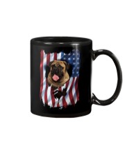 American Flag Bullmastiff Mug thumbnail