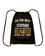 I'm The Best Stepdad Drawstring Bag thumbnail
