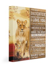 Lion- Never Forget That I Love You Mom-To-Son 11x14 Gallery Wrapped Canvas Prints front