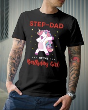 Step-Dad Of The Birthday Girl Classic T-Shirt lifestyle-mens-crewneck-front-6