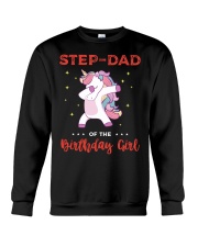Step-Dad Of The Birthday Girl Crewneck Sweatshirt thumbnail