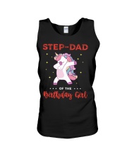 Step-Dad Of The Birthday Girl Unisex Tank thumbnail