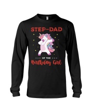 Step-Dad Of The Birthday Girl Long Sleeve Tee thumbnail