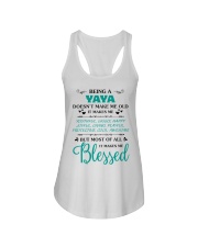 Being A Yaya Makes Me Blessed Ladies Flowy Tank thumbnail