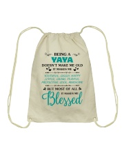 Being A Yaya Makes Me Blessed Drawstring Bag thumbnail