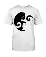 Yin Yang Cat Classic T-Shirt thumbnail