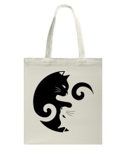 Yin Yang Cat Tote Bag thumbnail