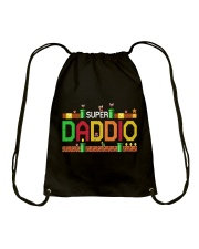 Super Daddio - For Dad Drawstring Bag tile