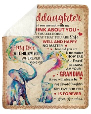 Everyday I Think About U GM-Granddaughter Sherpa Fleece Blanket tile