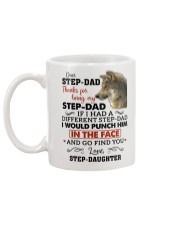 Thanks For Being My Step-Dad Mug back