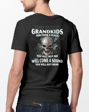 Mess With My Grandkids Classic T-Shirt lifestyle-mens-crewneck-back-5