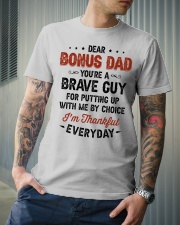 You're A Brave Guy I'm Thankful Everyday - For Dad Classic T-Shirt lifestyle-mens-crewneck-front-6