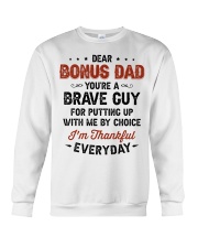 You're A Brave Guy I'm Thankful Everyday - For Dad Crewneck Sweatshirt tile