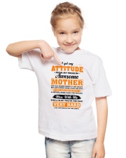 I Get My Attitude From My Freakin' Awesome Mother Youth T-Shirt lifestyle-youth-tshirt-front-2