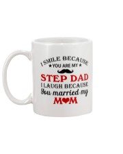 I Smile Because You Are My Step Dad Mug back