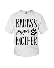 Badass Pupper Mother Youth T-Shirt thumbnail