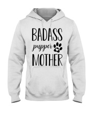 Badass Pupper Mother Hooded Sweatshirt thumbnail