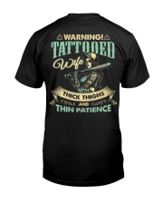 Tattooed Wife With Thick Thighs And Thin Patience Classic T-Shirt thumbnail