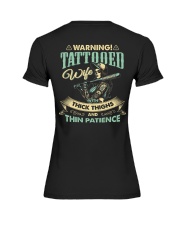 Tattooed Wife With Thick Thighs And Thin Patience Premium Fit Ladies Tee thumbnail