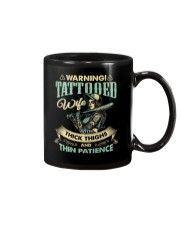 Tattooed Wife With Thick Thighs And Thin Patience Mug thumbnail