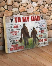 I Know It's Not Easy For A Man Hunting Son To Dad 24x16 Gallery Wrapped Canvas Prints aos-canvas-pgw-24x16-lifestyle-front-12