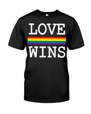 Love Wins LGBT Classic T-Shirt front