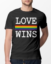 Love Wins LGBT Classic T-Shirt lifestyle-mens-crewneck-front-13