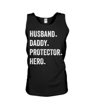 Husband Daddy Protector Hero Unisex Tank thumbnail