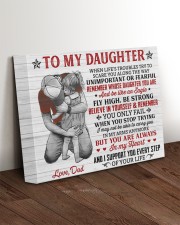 When Life's Troubles Try Scare You Dad To Daughter 14x11 Gallery Wrapped Canvas Prints aos-canvas-pgw-14x11-lifestyle-front-17