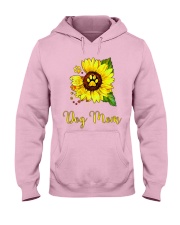 Dog Mom Hooded Sweatshirt front