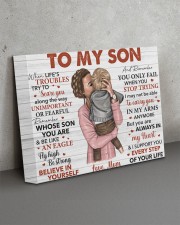 When Life's Troubles Try To Scare U Mom To Son 14x11 Gallery Wrapped Canvas Prints aos-canvas-pgw-14x11-lifestyle-front-15