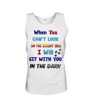 Sit With You In The Dark Unisex Tank thumbnail