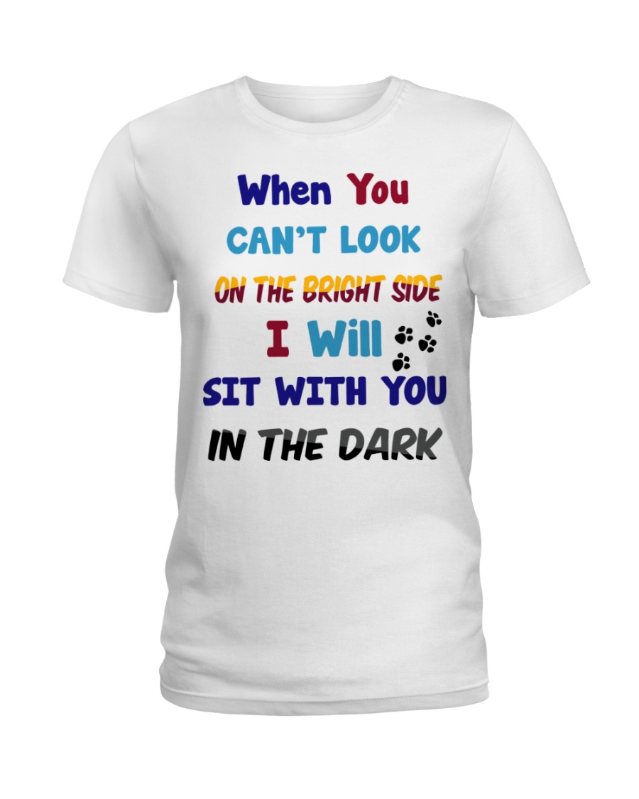 Sit With You In The Dark Ladies T-Shirt