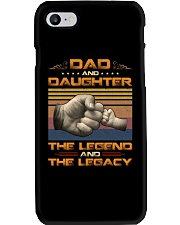 Dad And Daughter The Legend The Legacy Phone Case tile