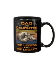 Dad And Daughter The Legend The Legacy Mug tile