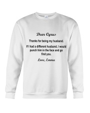 Personalized Thanks 4Being My Husband To Husband Crewneck Sweatshirt tile