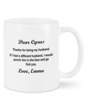 Personalized Thanks 4Being My Husband To Husband Mug front
