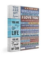 Never Forget That I Love U Boyfriend To Girlfriend Gallery Wrapped Canvas Prints tile
