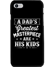 A Dad's Greatest Masterpiece Are His Kids Phone Case tile