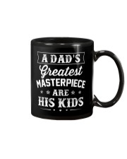 A Dad's Greatest Masterpiece Are His Kids Mug tile