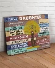 Daughter Keep Me In Your Heart I'll Stay There 14x11 Gallery Wrapped Canvas Prints aos-canvas-pgw-14x11-lifestyle-front-14