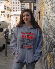 I'm Not A Perfect Daughter But My Dad Loves Me Hooded Sweatshirt lifestyle-unisex-hoodie-front-1