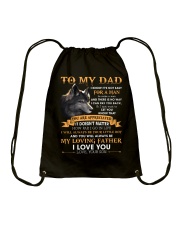 You Will Always Be My Loving Father Love From Son Drawstring Bag thumbnail