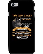You Will Always Be My Loving Father Love From Son Phone Case thumbnail