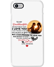 Never Forget That I Love You Grandma-Granddaughter Phone Case tile