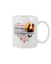 Never Forget That I Love You Grandma-Granddaughter Mug front