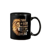 Lion Man Of God husband Step-Dad Hero Mug thumbnail